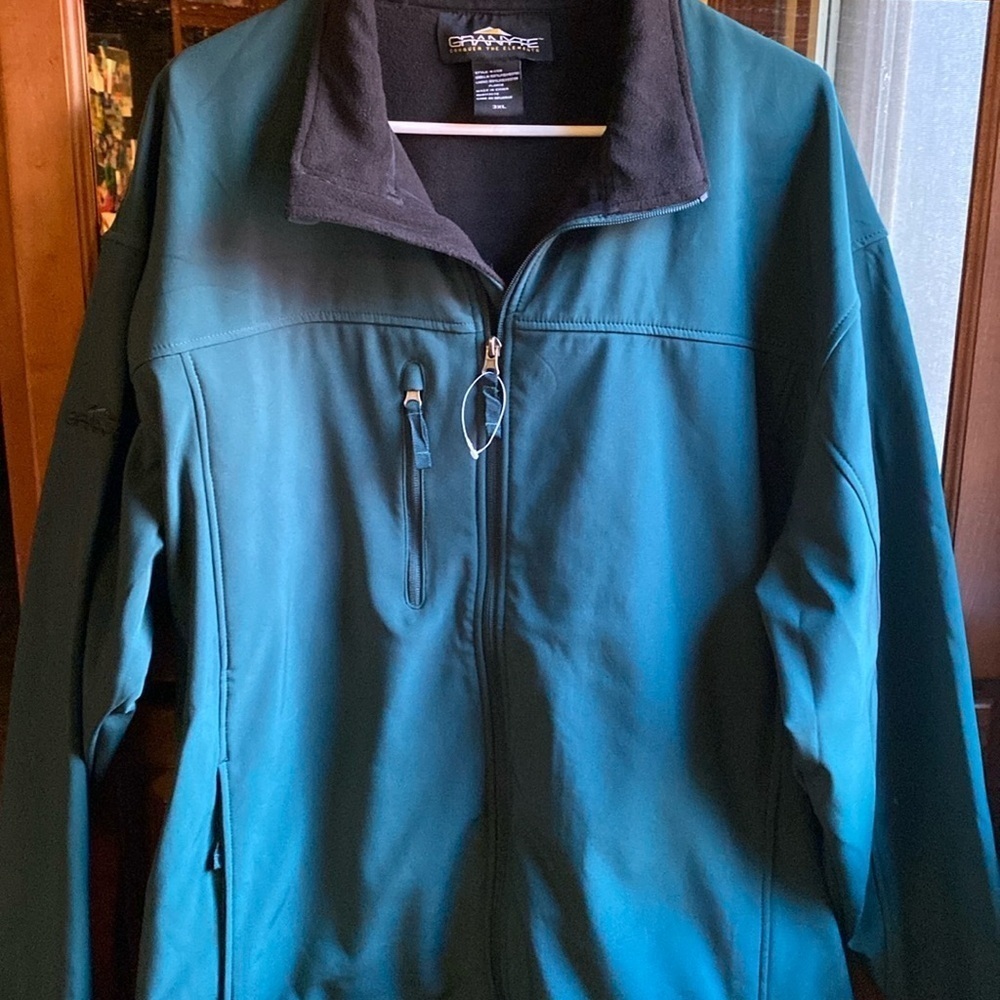 Women’s Green 3XL Conquer the Elements Jacket NWOT Outdoor Camping